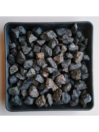 Juoda-raudona granito skalda 16-22 mm, 20kg