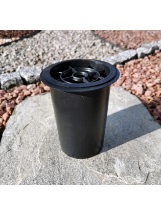Akmens masės vaza VM-8 juoda, vnt