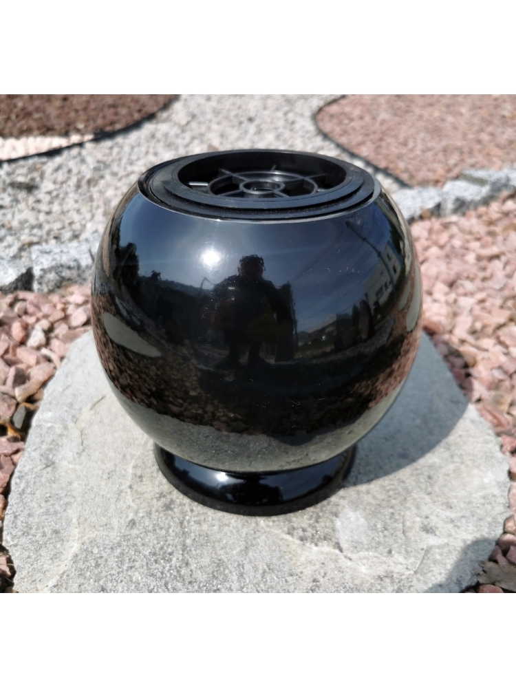 Akmens masės vaza VM-1/S juoda, vnt
